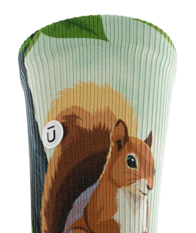 Outway OUTWAY Bas mi-mollet Chestnut Crew