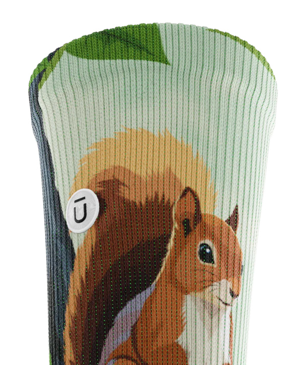 Outway OUTWAY Bas mi-mollet Chestnut Crew