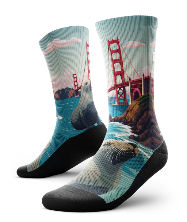 Outway OUTWAY Bas Mi-Mollet Golden Seal Crew