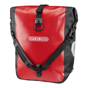 ORTLIEB Panier Touring Sport Roller Classic QL2.1 Noir/Rouge 25L