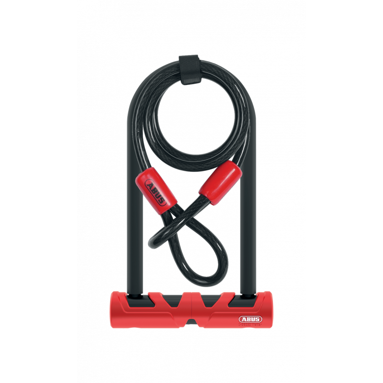 Abus ABUS Ultimate U-Lock - x 5.5" avec clé Noir avec câble Cobra