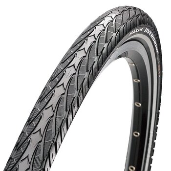 Maxxis MAXXIS Overdrive Excel Pneu 700 x 47C Rigide Tringle Single SilkShield (Réfléchissant) 60TPI Noir