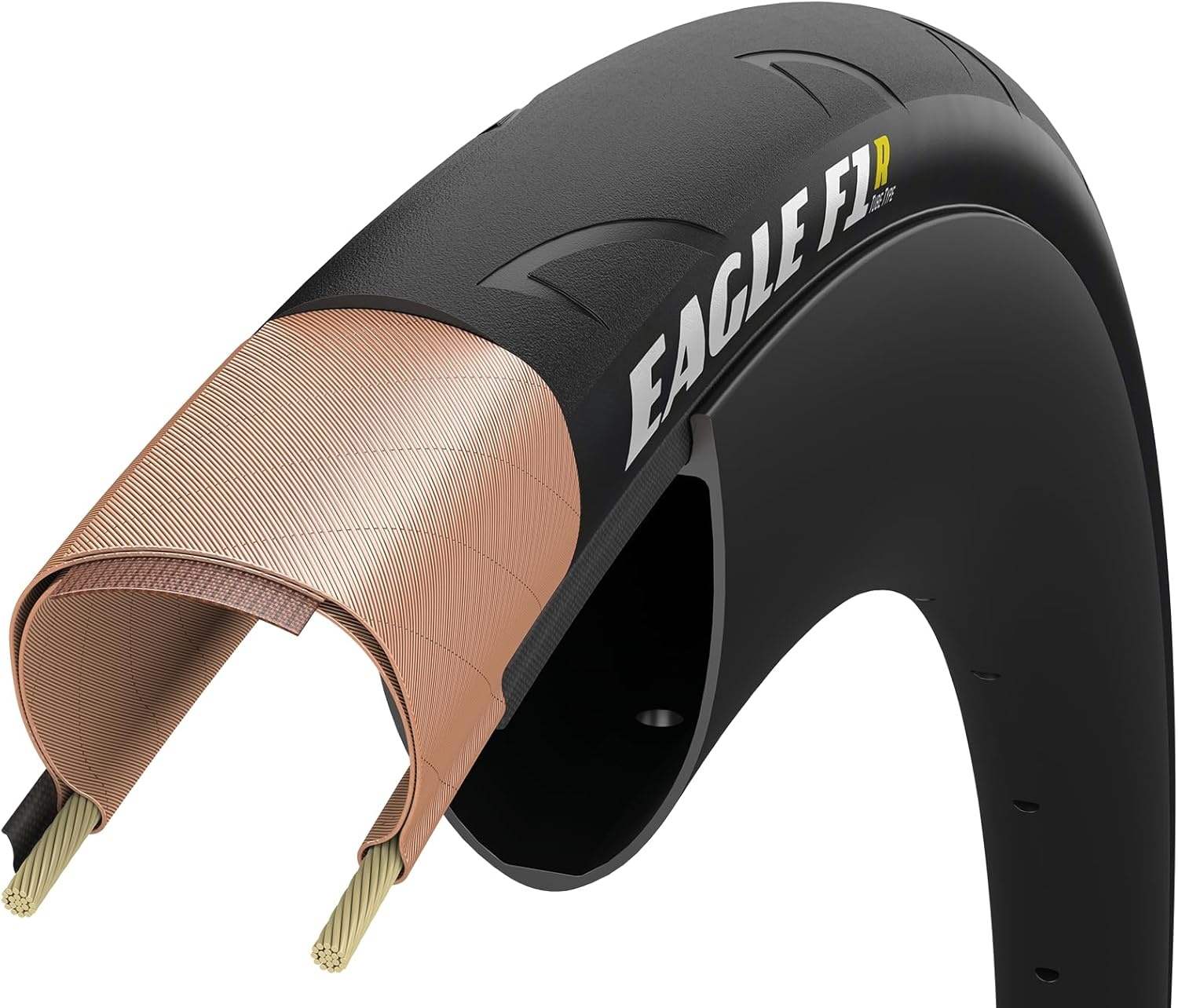 Goodyear GOODYEAR TIRE Road Eagle F1 R-tube Type 700 x 32 Noir