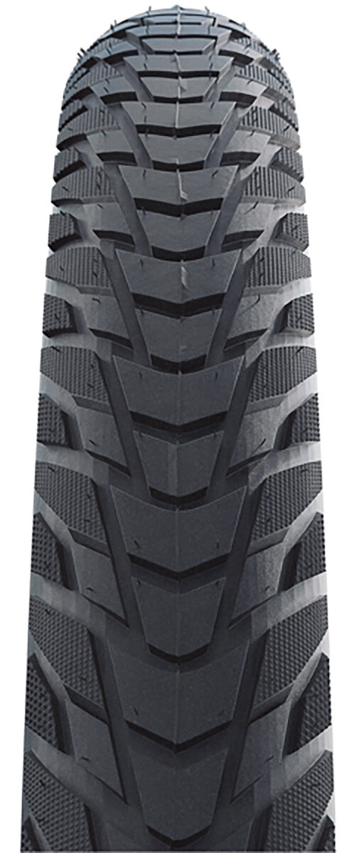 Schwalbe SCHWALBE Marathon E-Plus  Pneu pour hybride 700 x 50C Rigide Tringle Endurance SmartGuard, 67TPI, Noir