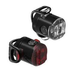 Lezyne LEZYNE Femto USB Drive Headlight/Taillight Set Noir