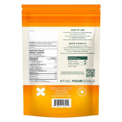 Xact nutrition XACT Energy Minis 250g jujubes