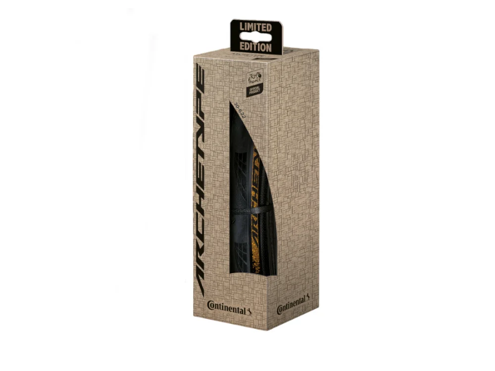 Continental CONTINENTAL Archetype LTD Pneu de vélo de route 700 x 30 Pliable BlackChili Noir