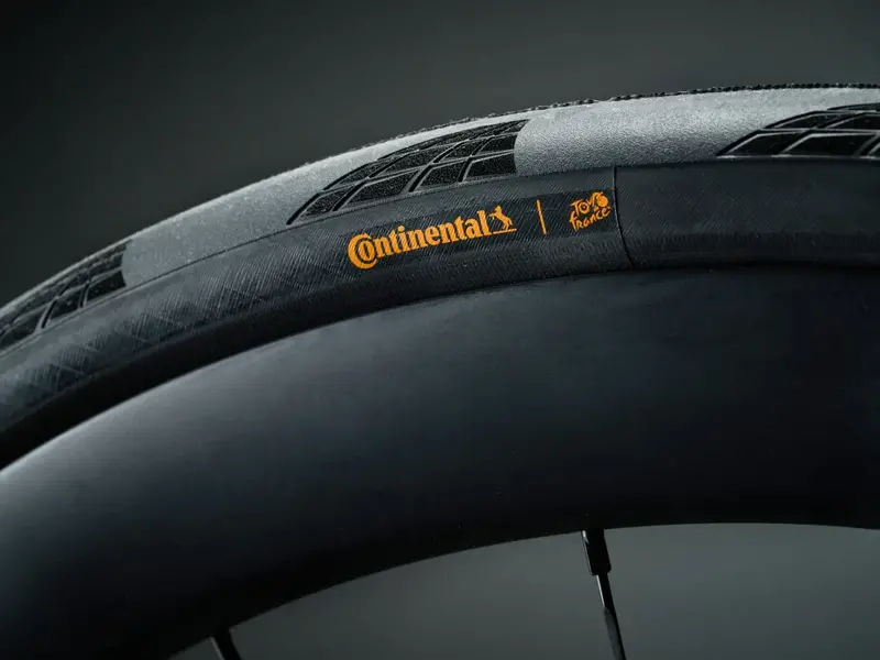 Continental CONTINENTAL Archetype LTD Pneu de vélo de route 700 x 30 Pliable BlackChili Noir