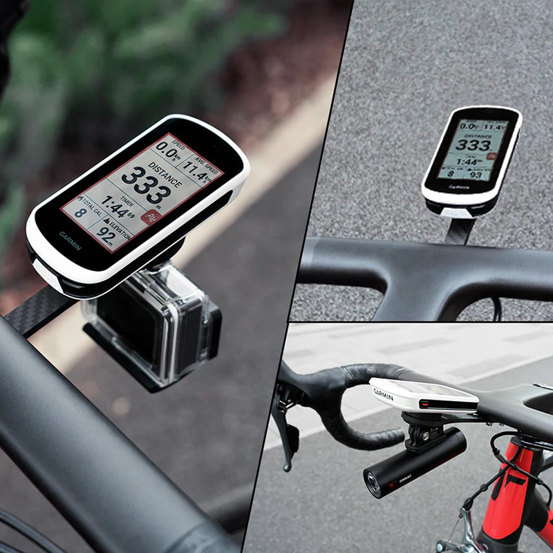 ravemen RAVEMEN AOM03 support carbon pour Garmin, camera ou lumière