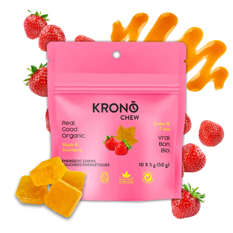 Krono (Krono Bar) KRONO Bouchées énergétique Érable et fraise