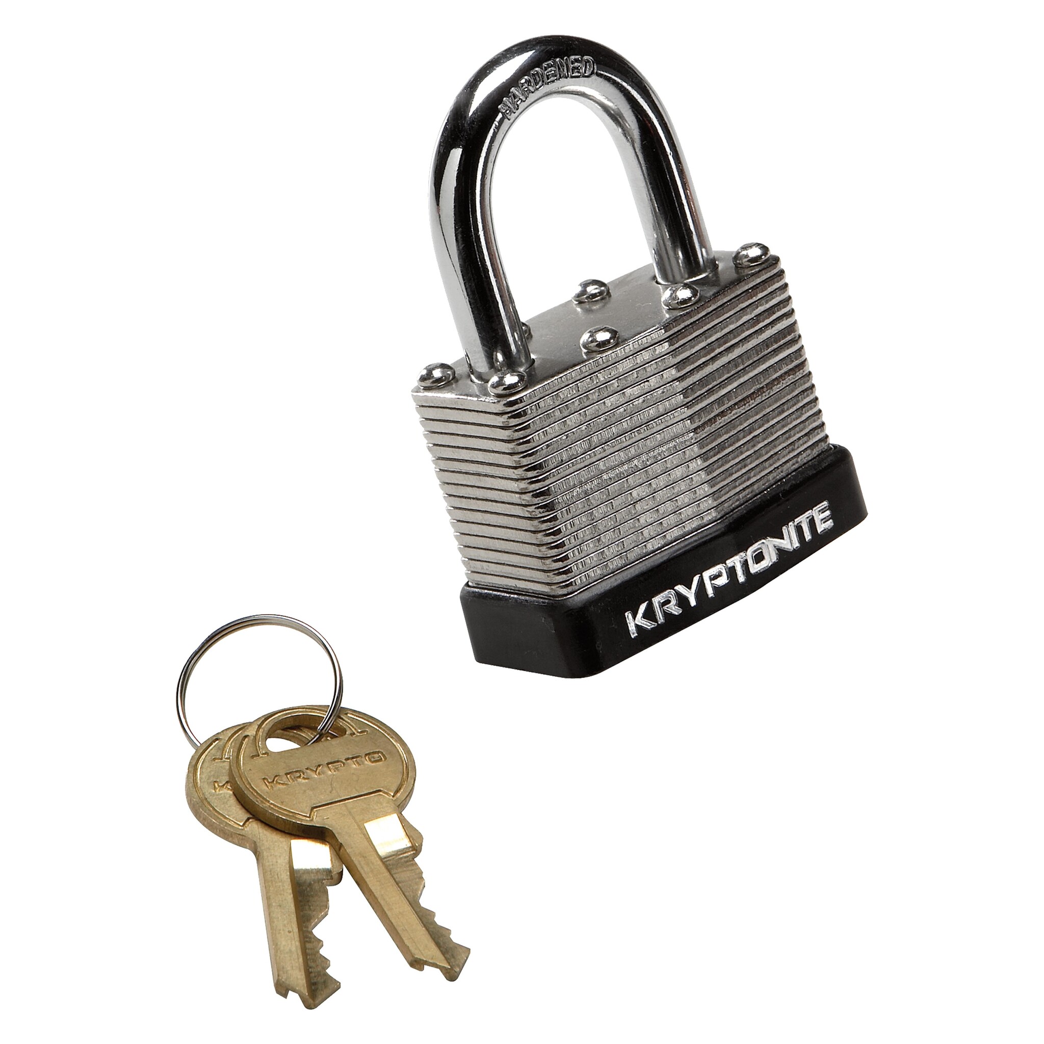 Kryptonite KRYPTONITE Laminated Steel Padlock 44mm Black/Grey 44mm