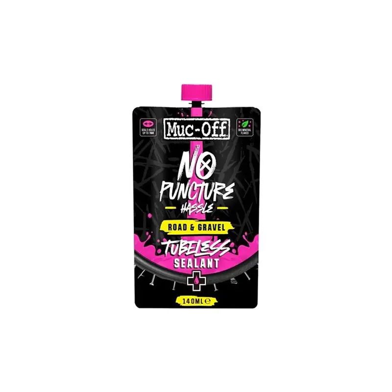 Muc-Off MUC OFF Scellant Route et Gravel Scellant pour pneu sans chambre à air 140ml