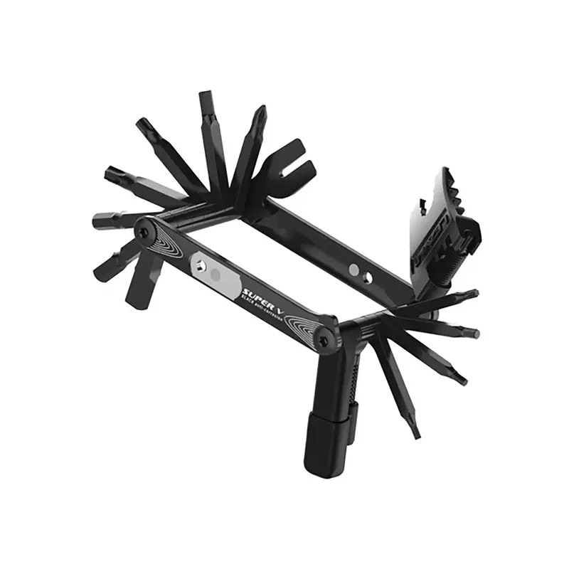 Lezyne LEZYNE SUPER V Multi-Outils 22 fonctions Noir