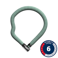 Abus ABUS Goose 4204K Cadenas à chaîne avec Clé 4mm x 110cm (3.6') Menthe