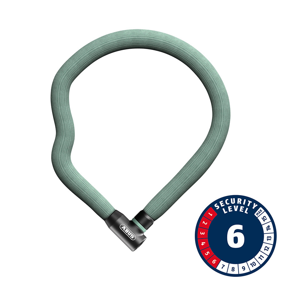 Abus ABUS Goose 4204K Cadenas à chaîne avec Clé 4mm x 110cm (3.6') Menthe