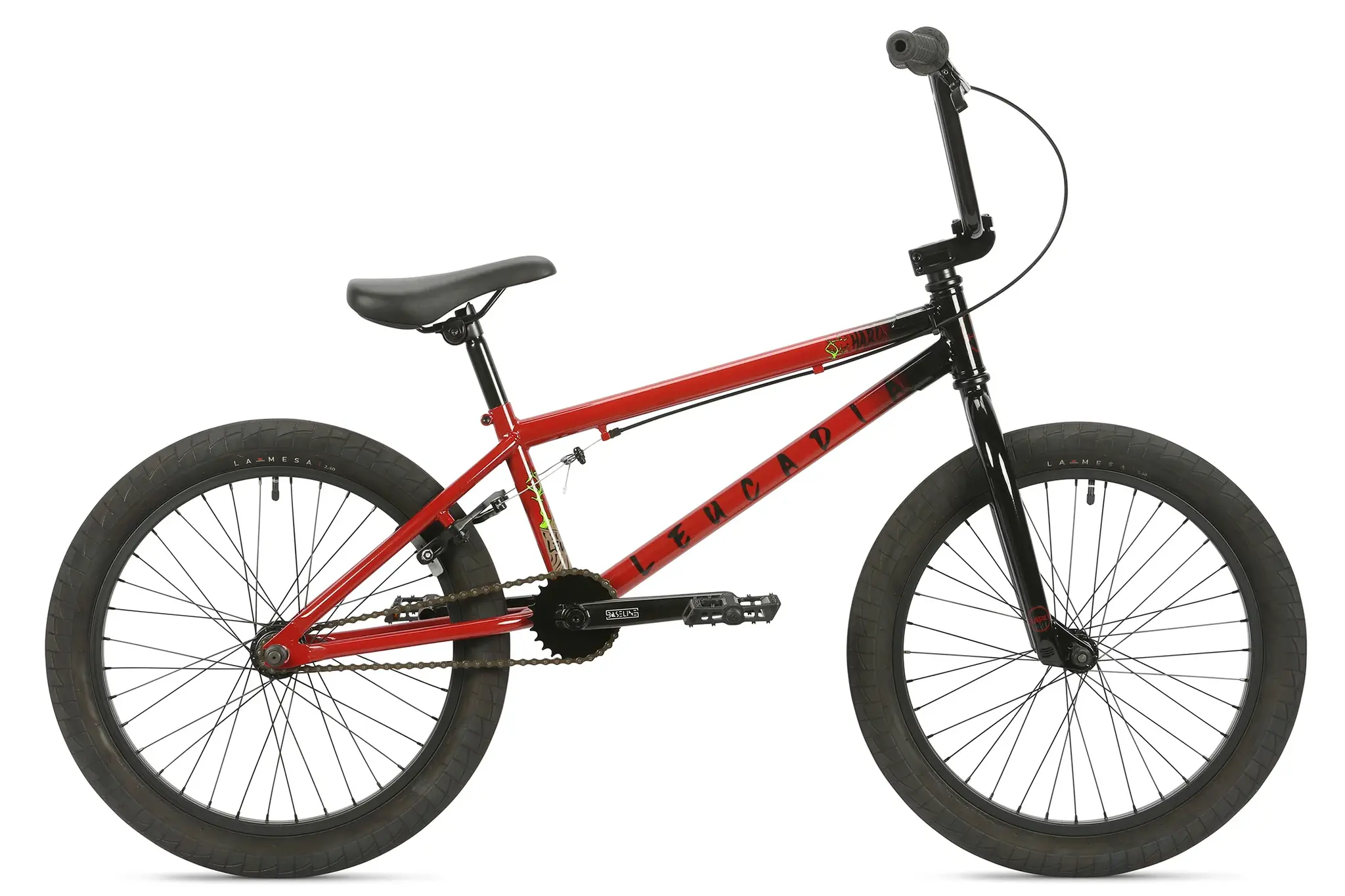 HARO HARO Bikes Leucadia BMX 20 pouces Noir/Rouge