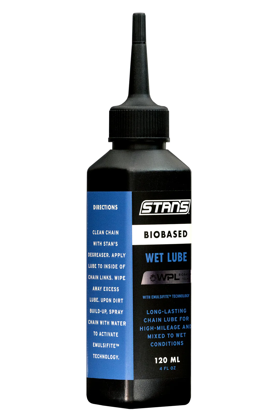 Stan's STANS Lubrification chaine Bio Wet 120 ml