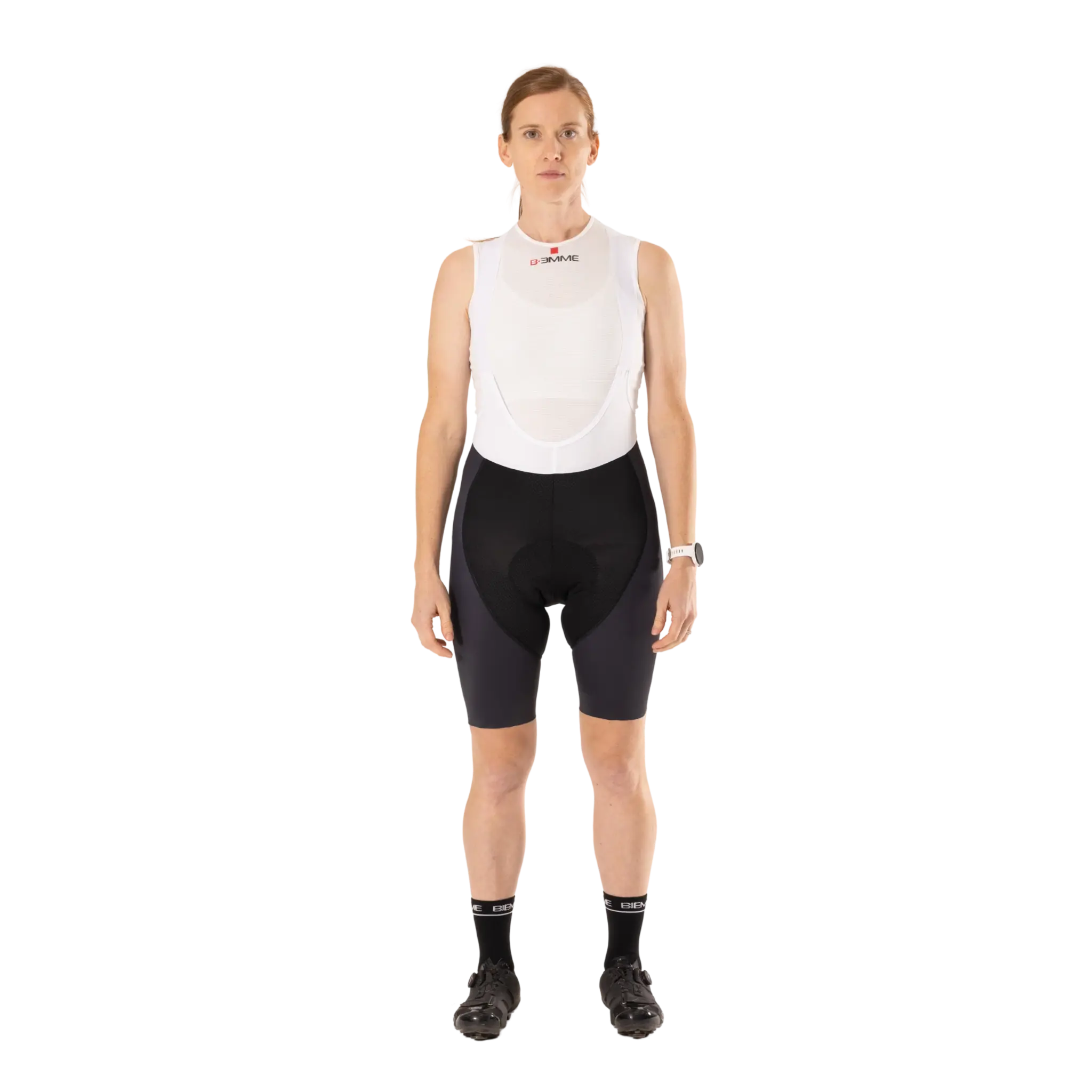 Biemme BIEMME Vivo 2.1 Cuissard de vélo avec Bretelle pour Femme