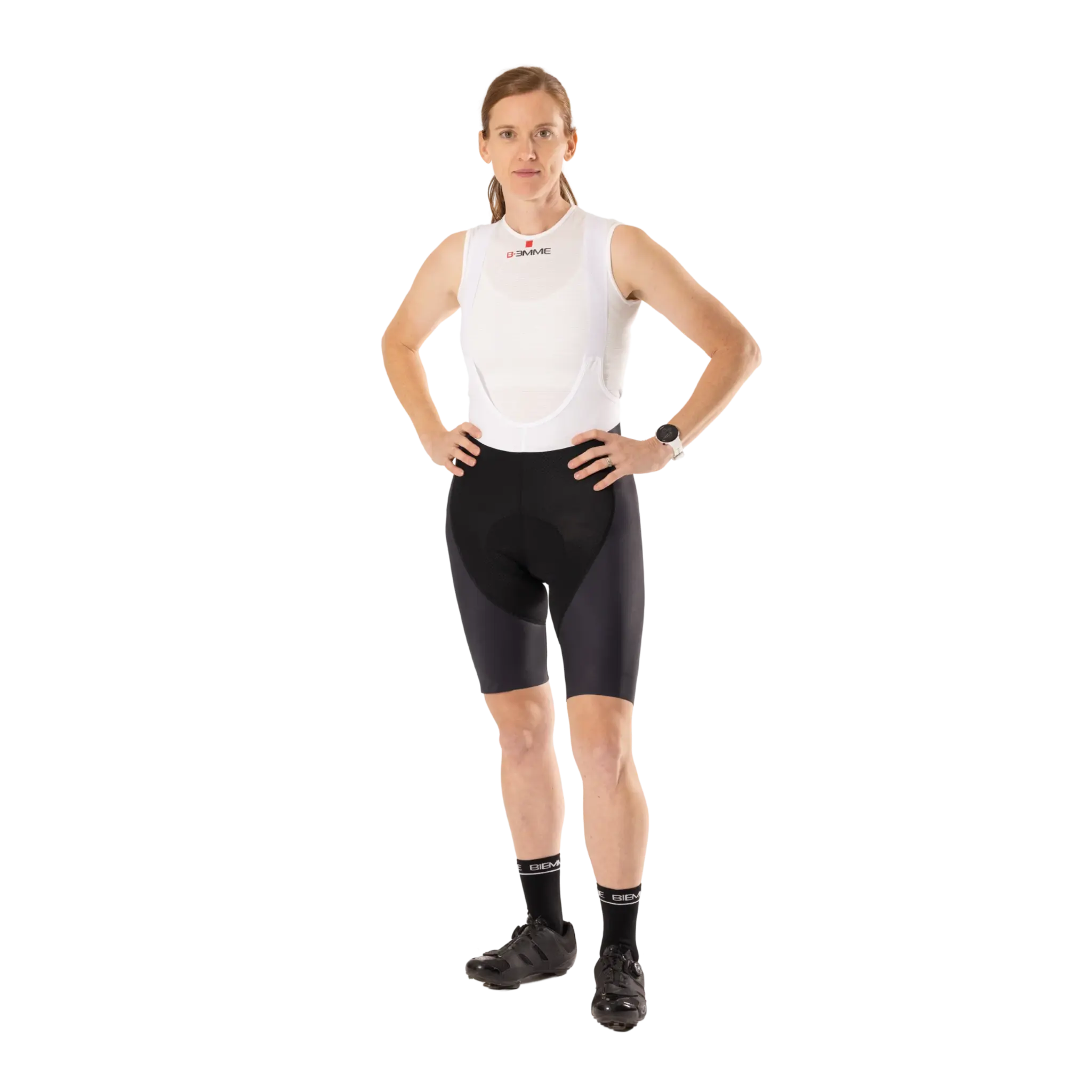 Biemme BIEMME Vivo 2.1 Cuissard de vélo avec Bretelle pour Femme