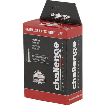 Challenge CHALLENGE  Superlite Latex Corsa Chambre à air Presta 47mm 700 x 23-30C