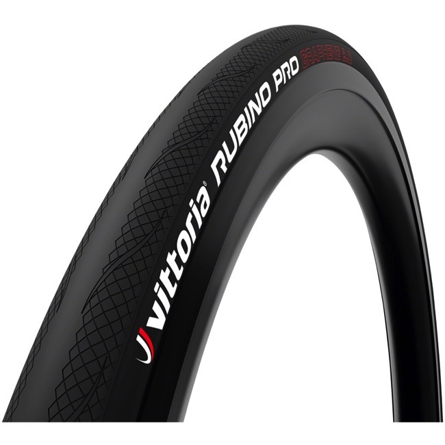 Vittoria VITTORIA Rubino Pro 700 x 25 pneu de vélo de route Para/Noir/Noir
