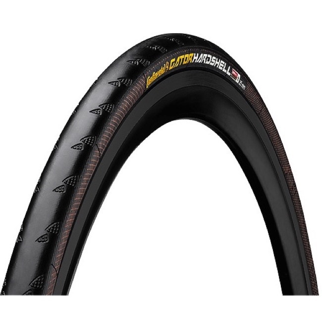 Continental CONTINENTAL Gator Hardshell 700x28C Pneu pliable vélo de route Duraskin Noir