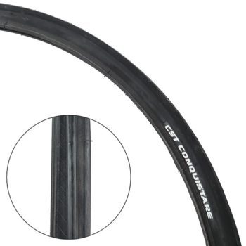 CST CST Conquistare pneu de route 700x25 Noir