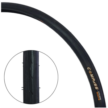 Damco DAMCO Compass pneu de route 700x25 Noir