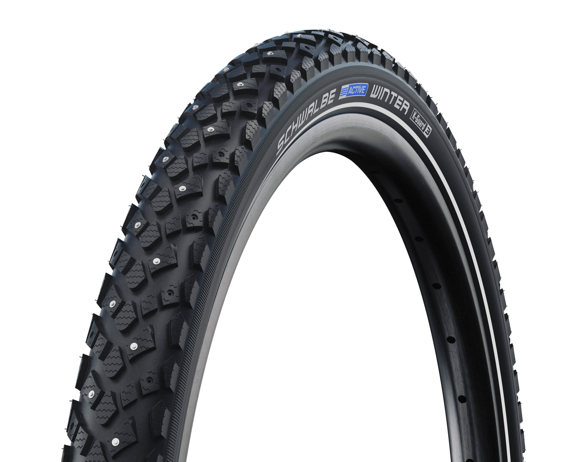 Schwalbe SCHWALBE Winter RF pneu de vélo hybride 700x40 Clouté