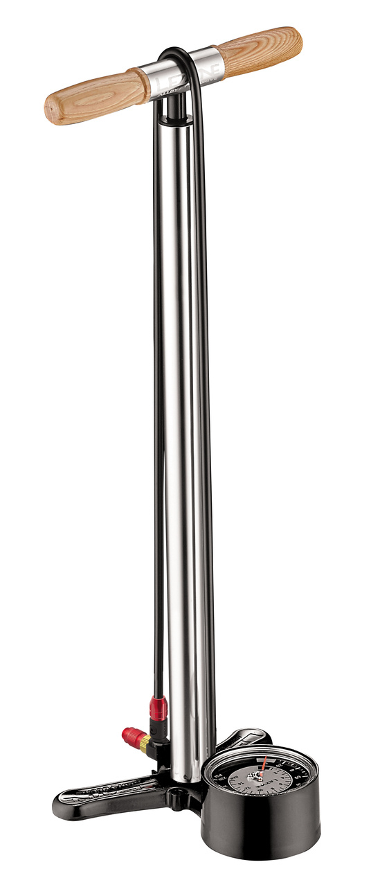 Lezyne LEZYNE Alloy Pompe à Pied ABS-1 Pro Chuck (220psi) Standard Argent