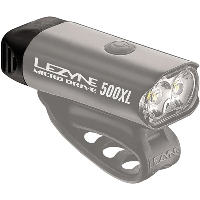 Lezyne LEZYNE embout de lumière noir pour hecto drive & Micro Drive