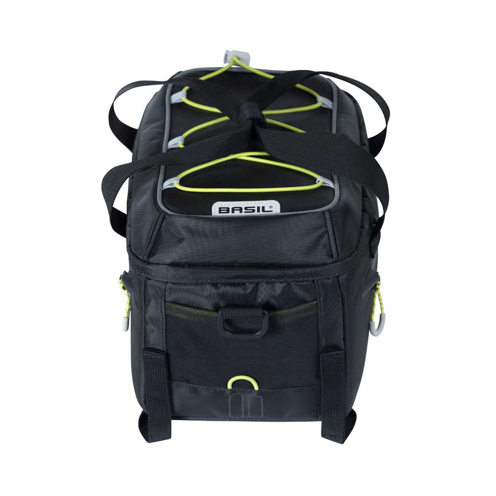 Basil BASIL Miles sac de porte-bagages 7L Noir/Lime