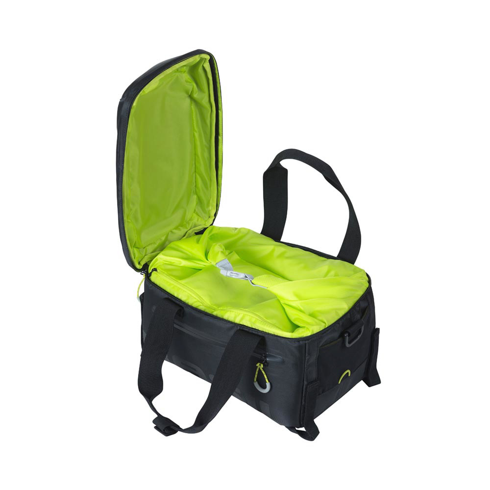 Basil BASIL Miles sac de porte-bagages 7L Noir/Lime