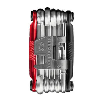 Crank Brothers CRANK BROTHERS Multi-Outils 17 outils Noir/Rouge