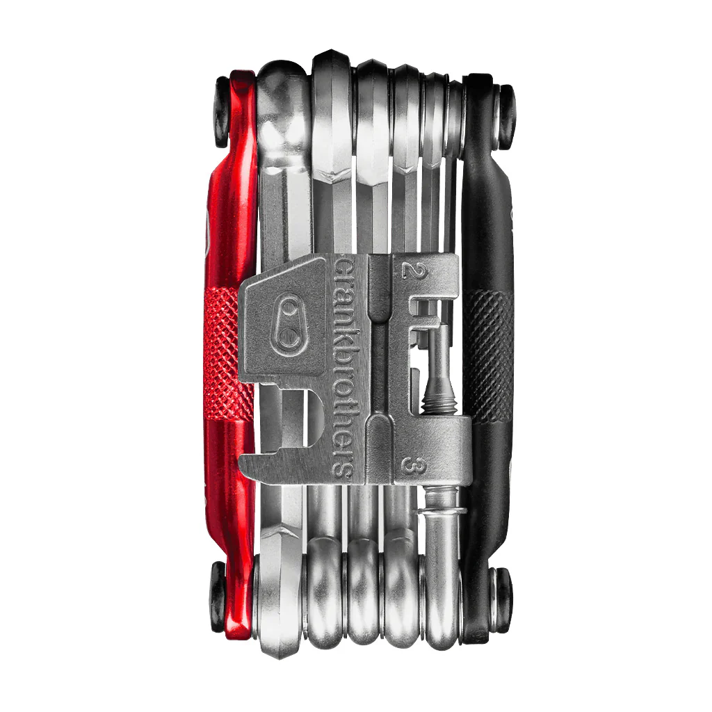 Crank Brothers CRANK BROTHERS Multi-Outils 17 outils Noir/Rouge