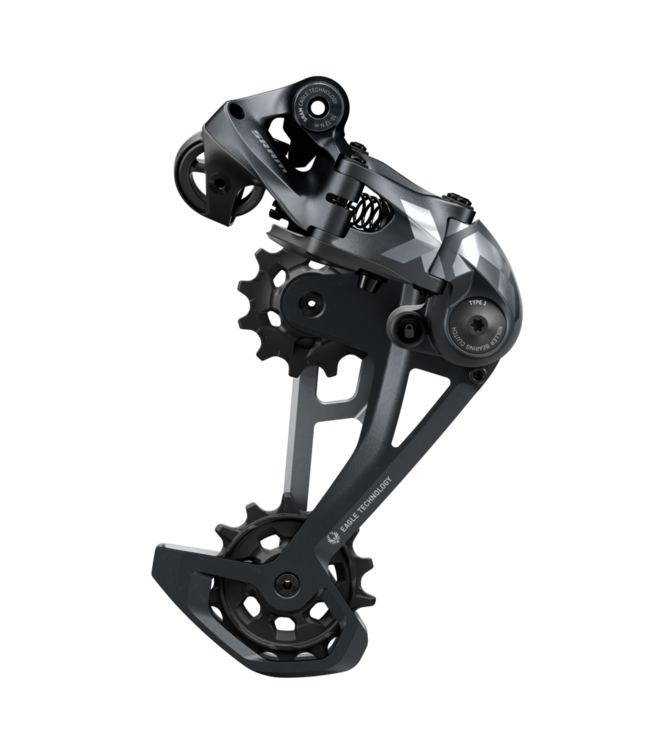 Sram SRAM X01 Dérailleur arrière Eagle - Gris