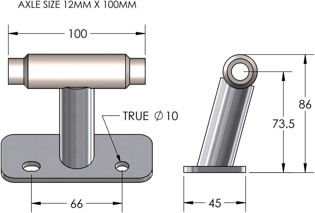 Kuat KUAT Dirtbag Porte-vélos pour boîte de camionnette 12x100mm