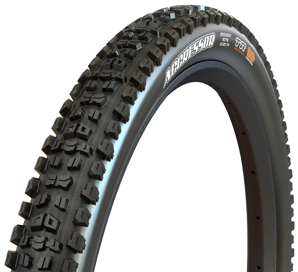 Maxxis MAXXIS Aggressor pneu 29''x2.30 Pliable Tubeless Ready Dual EXO 60TPI Noir