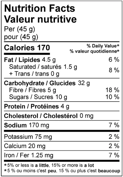 Krono (Krono Bar) KRONO Carré énergétique au riz croustillant
