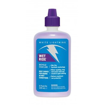 WHITE LIGHTNING WHITE LIGHTNING Wet Ride lubrifiant synthétique épais 2oz