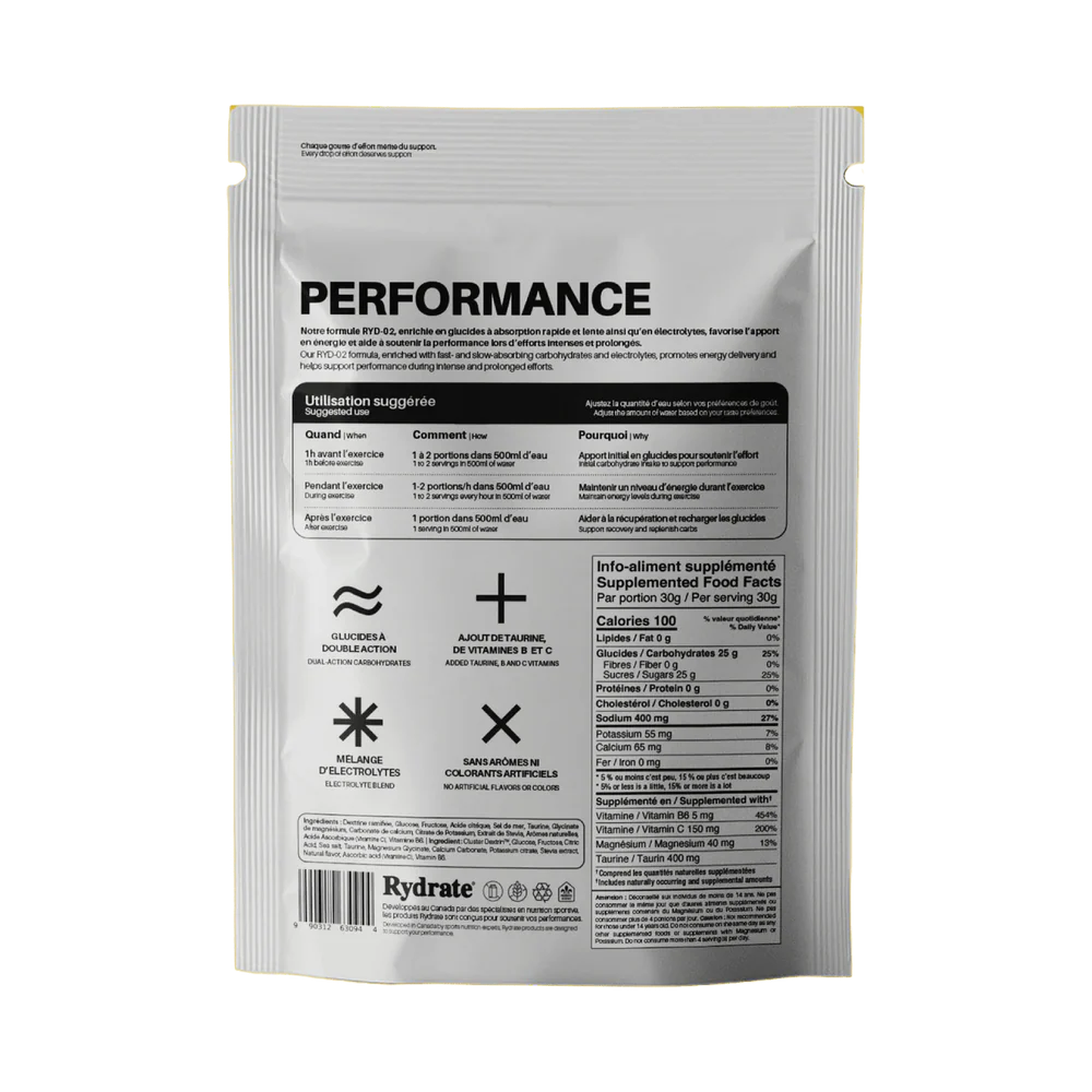 Rydrate RYDRATE RYD-02 Endurance & Performance