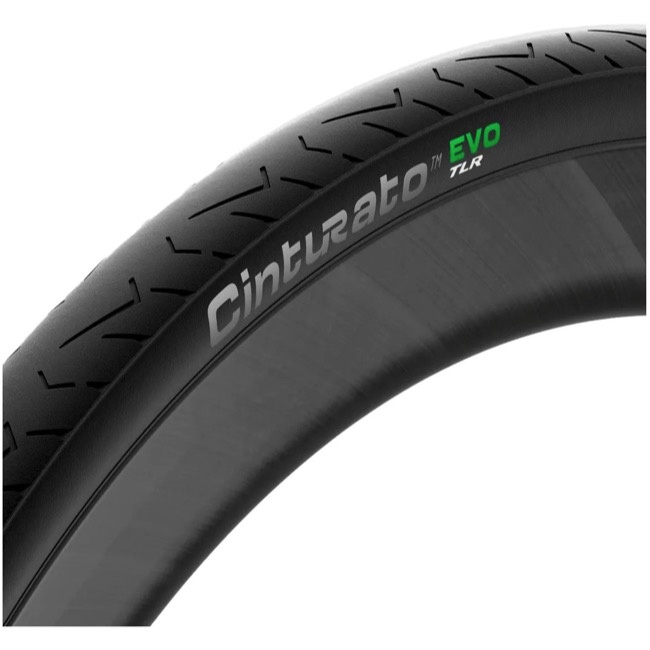 Pirelli PIRELLI Cinturato EVO TLR pneu de route 700x32C Pliable Tubeless Ready SmartEVO AS TechWALL+ 60TPI Noir