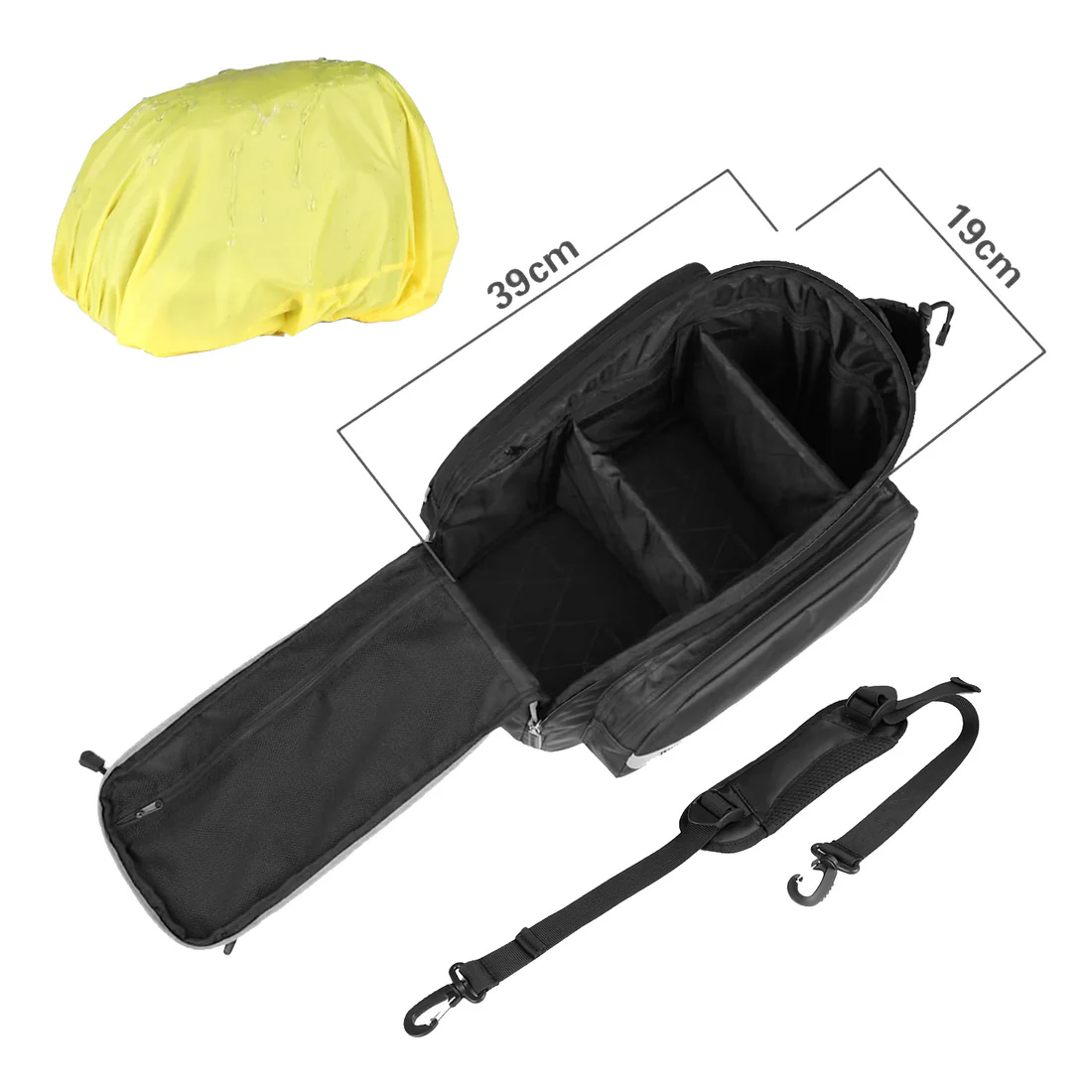 Corsino CORSINO Quest sac de coffre 17L Noir