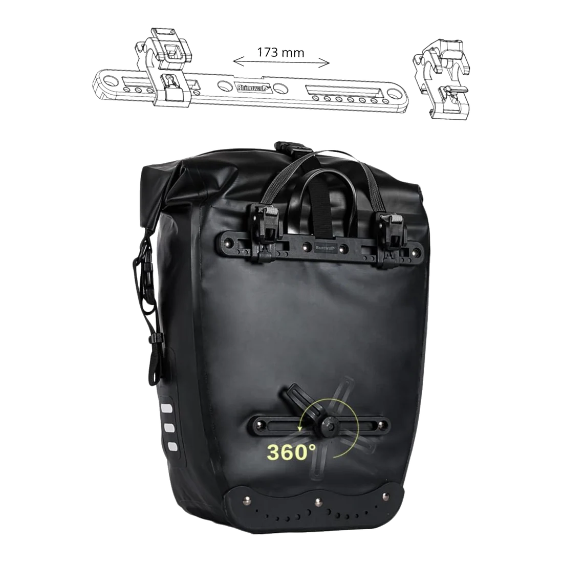 Corsino CORSINO Journey sacoche 27L Noir