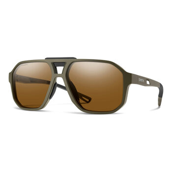 Smith Optics SMITH Truss lunette de soleil avec frame Olive Oil Mat et lentille ChromaPop Polarized Brown