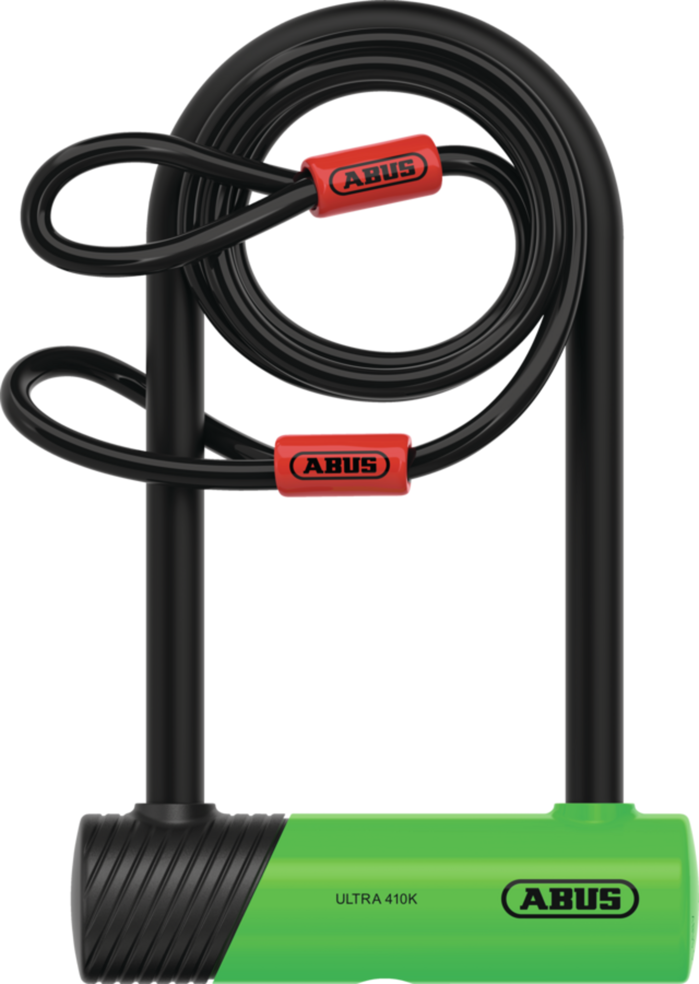 Abus ABUS Ultra 410K Mini + Cobra Cadenas en U Clé 150x180mm 5.9''x7'' Épaisseur en mm: 12mm, Vert
