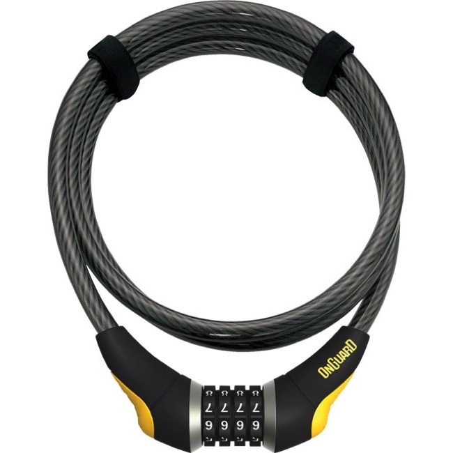 OnGuard ONGUARD OG-8042 Akita cadenas à câble avec combinaison 6 pi x 10 mm