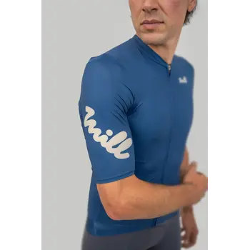 Mill Cycling MILL Maillot Manches Courtes Carbone Unisexe