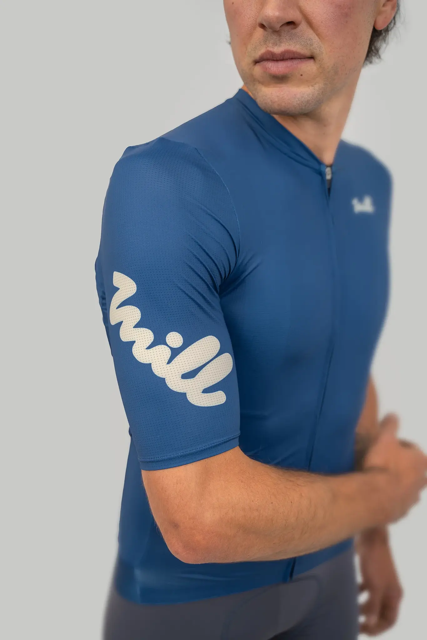 Mill Cycling MILL Maillot Manches Courtes Carbone Unisexe