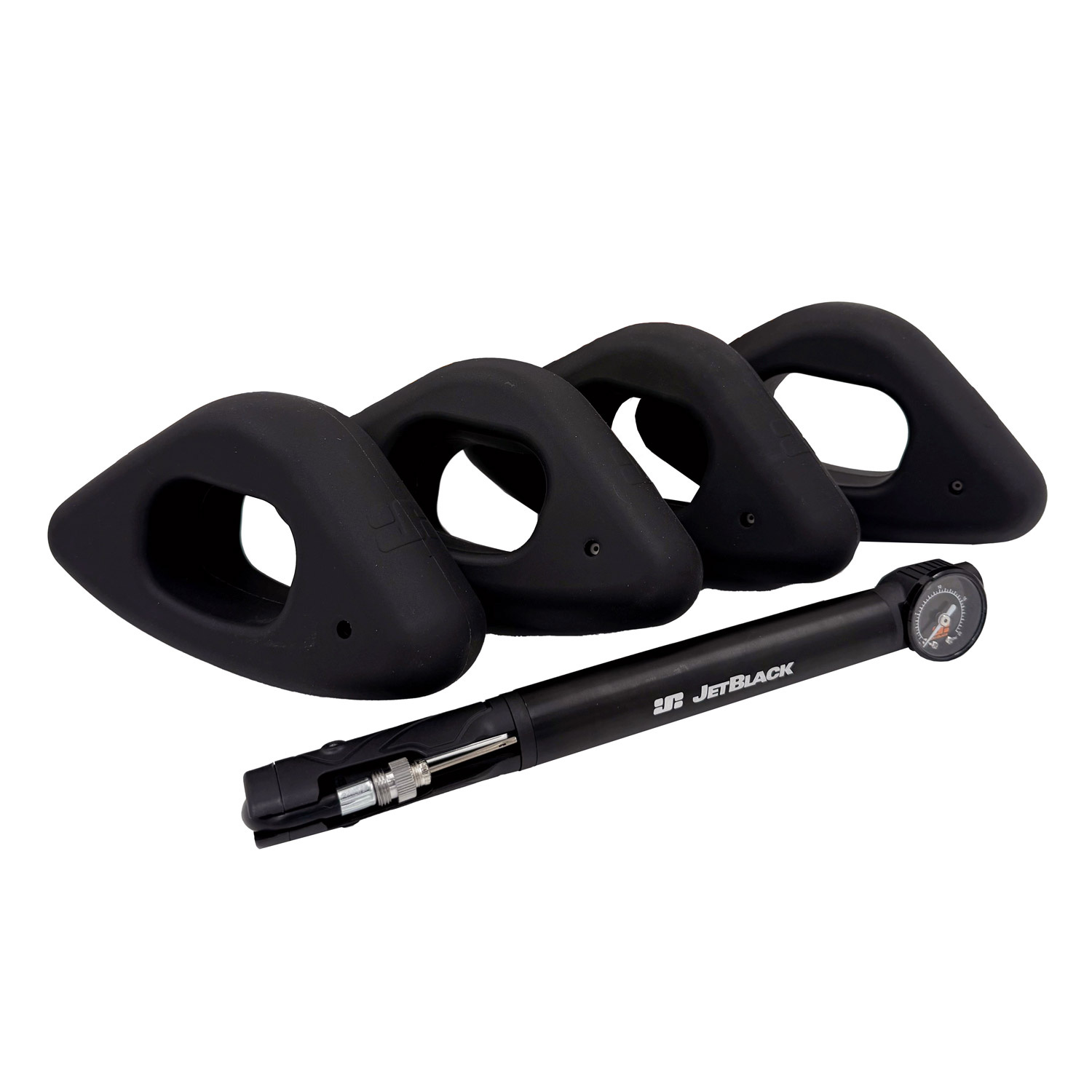 JetBlack JETBLACK Freedom Rocker Feet Gonflable Oval ensemble de 4